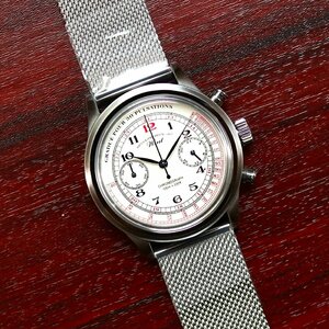 [WMT WATCH]Grumman / Pulsograph Dial - Quartz Mesh Band / наручные часы мужской модный бренд популярный 30 плата 40 плата рекомендация подарок 