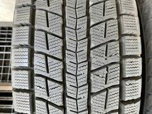 シ2329　☆深溝スタッドレス☆美品☆ DUNLOP WINTER MAXX SJ8　225/65R17 102Q　4本価格　3本2017年製と1本2018年製_画像4