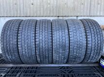 テ2394　☆深溝スタッドレス☆ DUNLOP WINTER MAXX LT03　225/70R16 117/115L LT　6本価格　2019年製_画像1