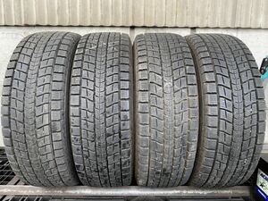 タ2627　☆在庫処分☆深溝スタッドレス☆ DUNLOP WINTER MAXX SJ8　225/60R17 99Q　4本価格　2本2018年製/2本2017年製