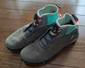 (美品)NIKE ACG RUCKEL RIDGE AQ9333-900 ナイキ　ラックルリッジ（クリア/ブラック/ベアリーボルト/クレイグリーン）27.5cm