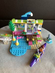 LEGOフレンズ 41315 レゴ ハートレイクビーチショップ　説明書あり　箱あり
