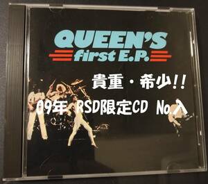 QUEEN'S FIRST E.P. 2009年 RECORD STORE DAY 限定CD №入り クイーン RSD レコードストアデイ EP