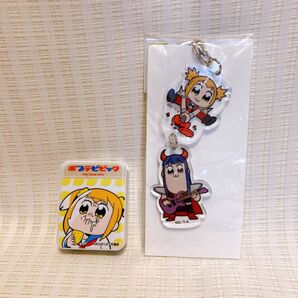 USBケーブル キャラリール 2連キーホルダー ポプテピピック