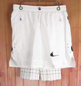 LSP16803 NIKE ナイキ NIKE×OFF-WHITE Unisex Shorts ナイキ×オフホワイト ユニセックス ショーツ ショートパンツ XS ホワイト 未使用