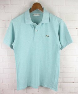 LSH3986 LACOSTE ラコステ ポロシャツ 日本製 2 ミント系