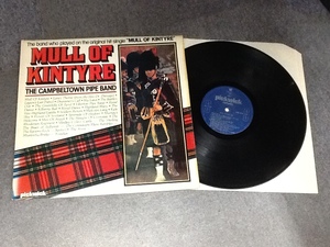 LP☆Mull of Kintyre☆The Campbeltown Pipe Band☆US盤☆SHM 3039