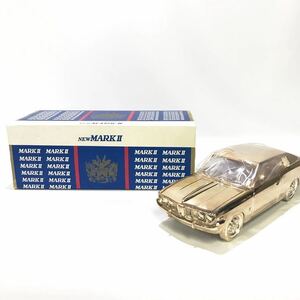 【美品】 トヨタ TOYOTA ニューマーク2 NEW MARK II シガレットケース 車型 灰皿 置物 旧車 レトロ ビンテージ 昭和 当時物 元箱付き ■H31