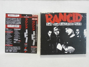 Ranside Rancid/ Пусть домино падает (CD 2 DVD DVD) (Спецификация коробки с рукавом) Обычная версия Cell с OBI (переведено)