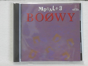 ＜美品＞　BOOWY　/　MORAL＋３　　国内正規セル版