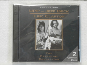 ＜美品＞　エリック・クラプトン　　/　UPP-JEFF BECK 　 (THE ESSENTIAL COLLECTION　CD2枚組）　輸入盤