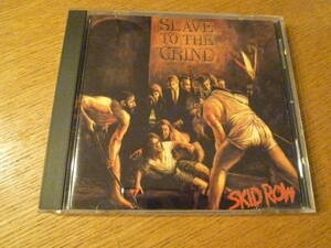  domestic record * SKID ROW / SLAVE TO THE GRIND * skid * low /s Ray vu*tu* The *gla India 