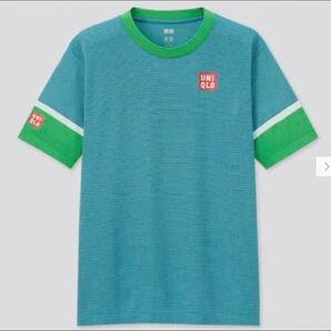 ユニクロ NKドライEXクルーネックT(半袖) 21FRA XL BLUE