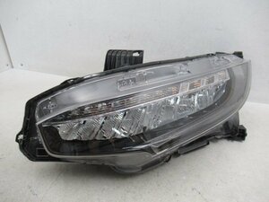 【良品】 ホンダ シビック タイプR FK7 純正 左 ヘッドライト LED KOITO 100-18661 (n085932)