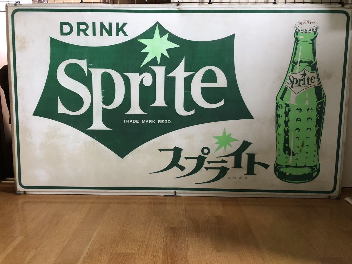 ヤフオク! -「スプライト看板」の落札相場・落札価格