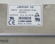 スイッチング電源 NEMIC LAMBDA ネミック・ラムダ JWS50-12 AC100～240V 0,9A DC12V 4.3A 50W 高調波電流規制対応 AC/DC電源ユニット その2_画像8