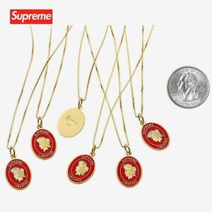 supreme Libertad Pendant ネックレス　ペンダント　コイン　14金 14K 希少　レア　アクセサリー　シュプリーム コイン