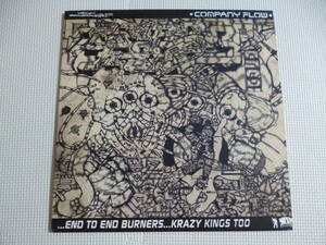 COMPANY FLOW /...End To End Burners...Krazy Kings Too#'98 year US original record 12~ep rawkus