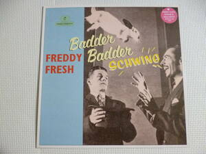 FREDDY FRESH feat. Fatboy Slim / Badder Badder Schwing■'99年UKオリジナル盤12”ep ブレイクビーツ ビッグビーツ big beat