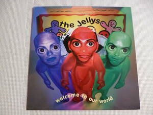 新品未使用 The Jellys / Welcome To Our World■'98年UKオリジナル盤LP メロコア pop punk wildhearts wolfsbane ramones green day 