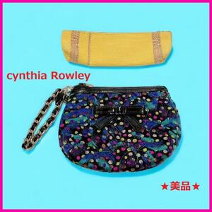 * beautiful goods * [ Cynthia Rowley ] case pen case set lady's brand 