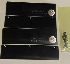 [ used / damage have ]EKWB EK-RAM Monarch Module 2 piece sa- Pal pad lack of treatment / EK-RAMmona-k module black memory for heat sink 