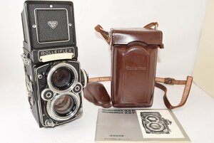 ★ Beauty Rolleiflex Rolleiflex ★ 2.8F Planar White Face Rare 2.47 Million Series Специальный чехол с инструкциями 2308715