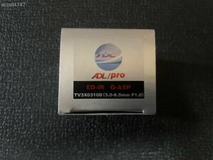 ★☆中古★ADL LENS ADL/PRO ED-IR G-ASP TV3X0310D 3.0-8.5mm F1.0☆★