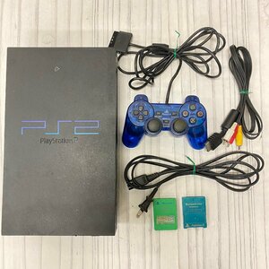 s001 N2 動作確認済 SONY PS2 本体 SCPH-39000 プレイステーション2 コントローラ メモリーカード付属 プレステ2 中古