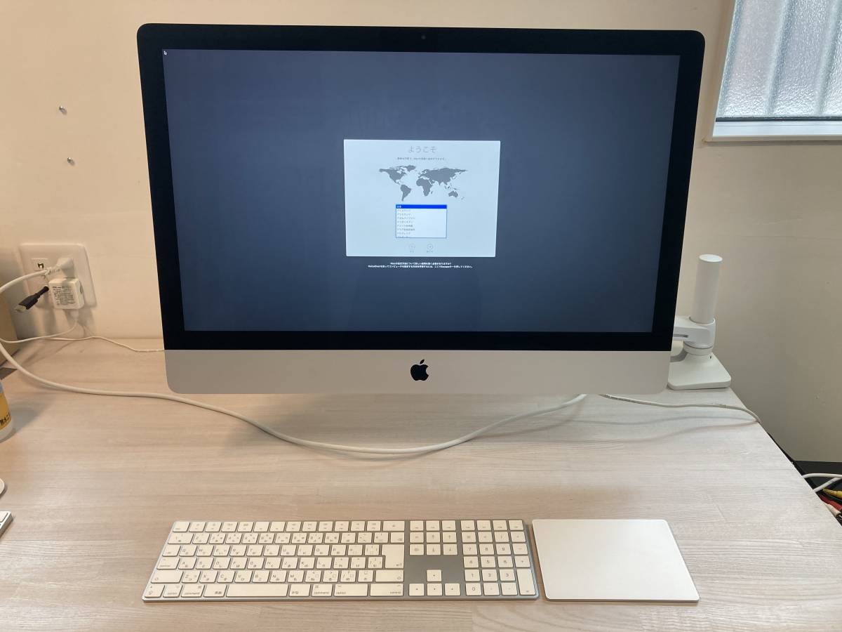 iMac Retina 5K 27-inch 2019年製3.7GHz 6コアintel Core i5 SSD 1TB