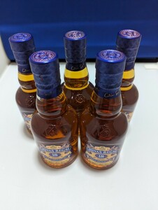 17,500 jpy corresponding. 5 pcs set! unopened goods Chivas * Reagal 18 year Gold signature 200ml 40%b Len dead Scotch whisky 