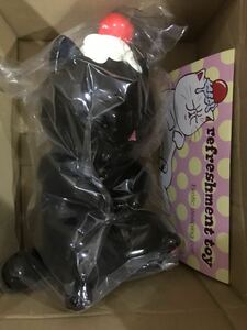 GIANT SLEEPING EXOTIC CAT REFRESHMENTTOY x UNBOX REFRESHMENT TOYエキゾチックキャット リフレッシュメントトイ ブラック ソフビ