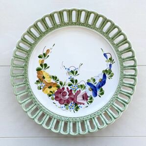 壁掛け皿　飾り皿　陶器