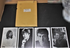 ★ Джон Леннон Черно -белый фото 4 штуки Beatles Cine Club Good