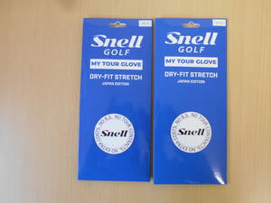 *s flannel * dry Fit stretch glove *24cm*2 sheets * white * new goods *Snell*