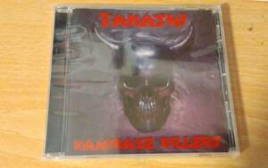 【80sメタル】500枚限定TAKASHIの83年Kamikaze Killers + 4レーベル完売CD。