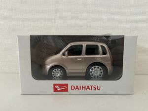 ダイハツ ムーヴラテ プルバックカー 非売品 ミニカー シャンパンメタリックオパール カラーサンプル DAIHATSU move LATTE