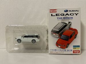 Targa 1/64 スバル レガシィ ツーリングワゴン GT-B エンジン再現 ピュアホワイト タルガ タッカー ボクサー SUBARU LEGACY