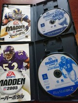 マッデン NFL 07 08 スーパーボウル 2003 2005 ps2 プレステ2 プレイステーション2_画像3