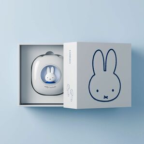 ブルー　ミッフィー LEDライト付き Bluetoothイヤホン