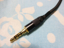 3.5mm4極 (オス Hiby) → RCA (オス) 同軸 デジタル ケーブル MOGAMI 2964 150cm 長め Hiby R6 R6Pro Hugo 等に ( Fiio 延長 対応可_画像3