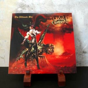 ★LP オジー オズボーン 罪と罰 初盤 限定 ステッカー付★N071 盤面美品 OZZY OSBOURNE THE ULTIMATE SIN 28AP 3145 ハードロック メタル