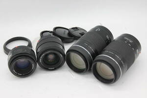 【返品保証】 【レンズ4点まとめ売り】ミノルタ Minolta AF 24-50mm F4 50mm 1.7 75-300mm F4.5-5.6 レンズ C9281