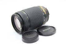 【返品保証】 ニコン Nikon ED AF Nikkor 70-300mm F4-5.6 D 前後キャップ付き レンズ C9467_画像1