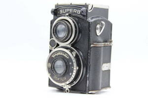 【訳あり品】 フォクトレンダー Voigtlander Superb 7.5cm 3.5 二眼カメラ C9493