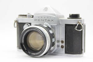 [ goods with special circumstances ] Pentax Pentax K King / Auto Takumar 55mm F1.8 Zebra body lens set C9523