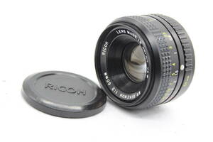 【返品保証】 【和製ズミクロン】 リコー Ricoh XR Rikenon 50mm F2 レンズ C9525