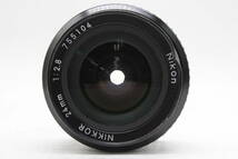 【返品保証】 ニコン Nikon Nikomat FT N NIKKOR Ai-s 24mm F2.8 ボディレンズセット C9554_画像9