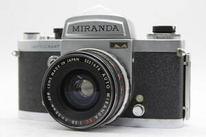 【訳あり品】 ミランダ MIRANDA SENSOMAT AUTO MIRANDA EC 35mm F2.8 ボディレンズセット C9555