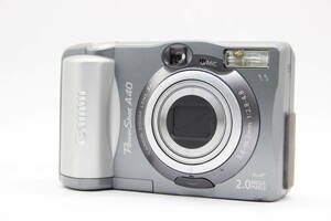 【返品保証】 【便利な単三電池で使用可】キャノン Canon PowerShot A40 3x コンパクトデジタルカメラ s54
